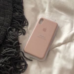 iphone X pink sands silicone case— FROM APPLE !